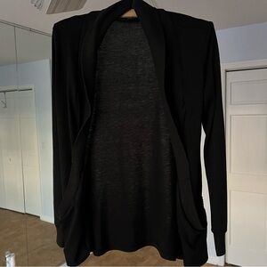 UO BDG Black Open Long Sleeve Cardigan